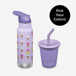Klean Kanteen - Kid's Sippy Cup and Water Bottle Set